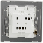 Schneider Electric 施耐德電氣 NUX31_BP_SS UNICA X 10A 250V~ 門鐘按手掣 (炫星銀)